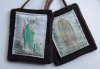 St. Jude / Our Lady of Guadalupe Woven Medallion Wool Scapular